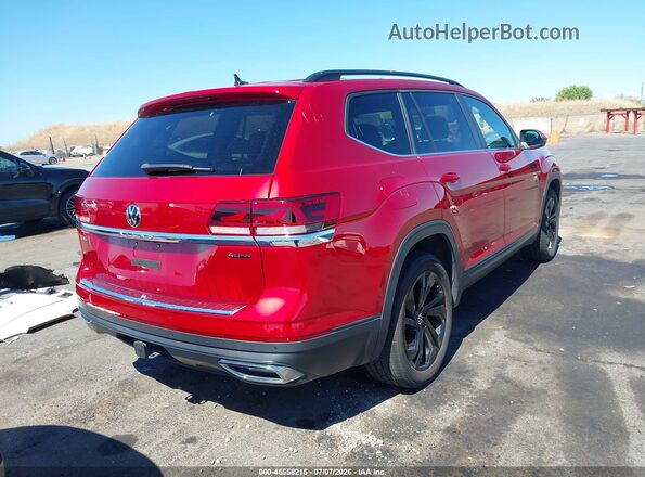 1V2KR2CA0PC526229 2023 VOLKSWAGEN ATLAS Red Հետևի աջ