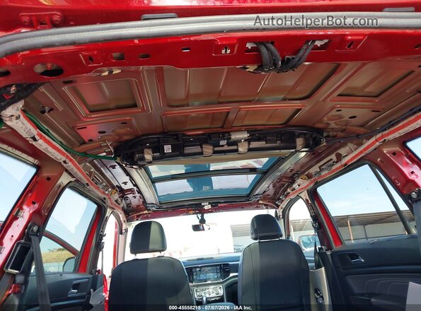 1V2KR2CA0PC526229 2023 VOLKSWAGEN ATLAS Red Դիմացի տեսք