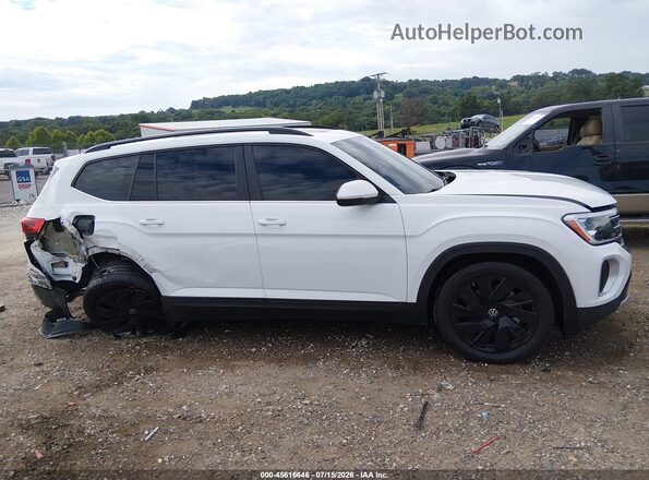 1V2KR2CA0SC521332 2025 VOLKSWAGEN ATLAS White Widok wnętrza z tyłu