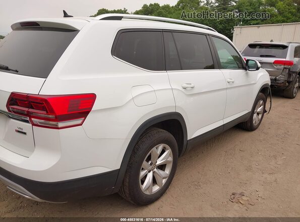 1V2KR2CA2JC585709 2018 VOLKSWAGEN ATLAS White უკანა მარჯვენა