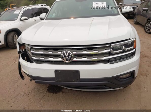 1V2KR2CA2JC585709 2018 VOLKSWAGEN ATLAS White ხელსაწყოთა პანელის ხედი