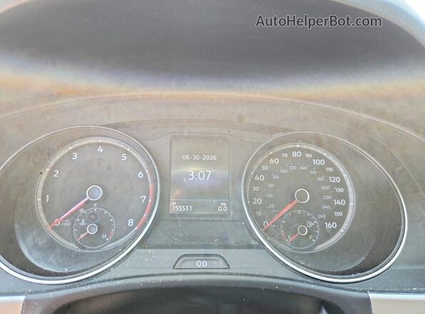 1V2KR2CA3JC532498 2018 VOLKSWAGEN ATLAS White Widok zestawu wskaźników