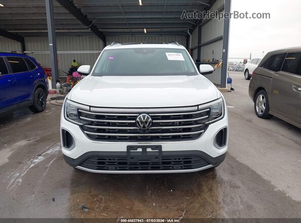1V2KR2CA3SC519574 2025 VOLKSWAGEN ATLAS White Вид щитка приладів