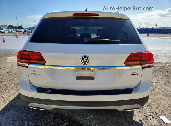 1V2KR2CA4JC508727 2018 VOLKSWAGEN ATLAS White Widok z tyłu
