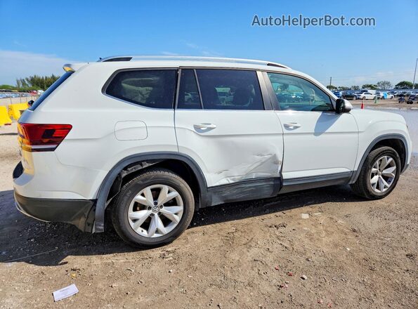 1V2KR2CA4JC508727 2018 VOLKSWAGEN ATLAS White Tył prawy