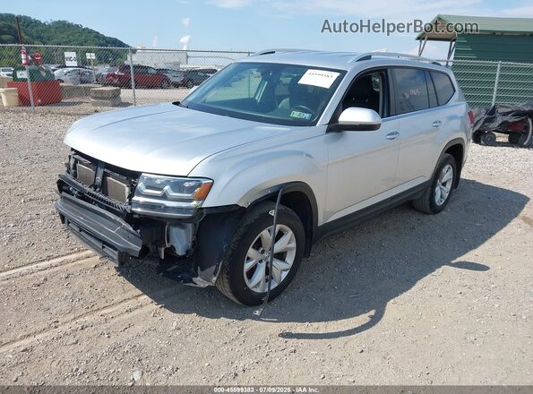 1V2KR2CA4JC576963 2018 VOLKSWAGEN ATLAS Silver Front left