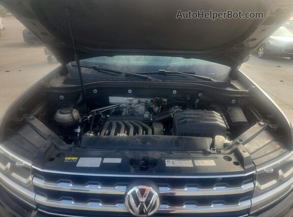 1V2KR2CA5JC518828 2018 VOLKSWAGEN ATLAS Black Շարժիչի բաժամունքի տեսք