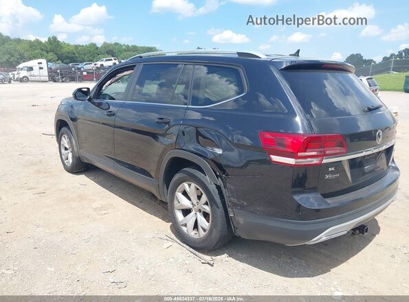 1V2KR2CA6JC518482 2018 VOLKSWAGEN ATLAS Black Задня ліва чверть