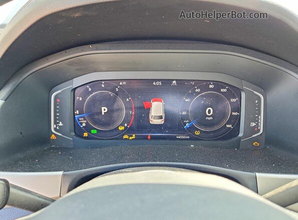1V2KR2CA6PC510164 2023 VOLKSWAGEN ATLAS Silver Вид щитка приладів