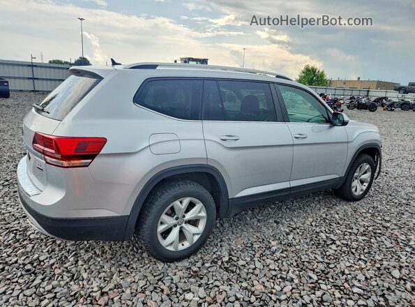 1V2KR2CA7JC563785 2018 VOLKSWAGEN ATLAS Silver Trasero derecho