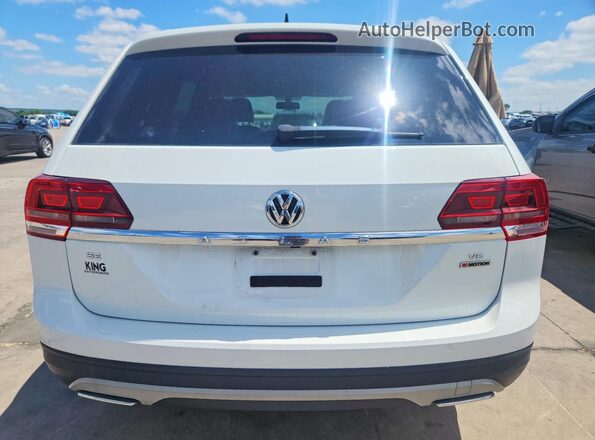 1V2KR2CA7JC572406 2022 VOLKSWAGEN ATLAS White Հետևի տեսք