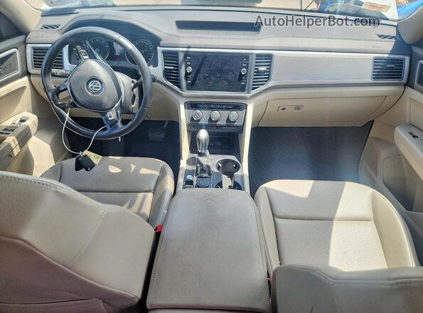1V2KR2CA7JC572406 2022 VOLKSWAGEN ATLAS White Առջևի վահանակի տեսք