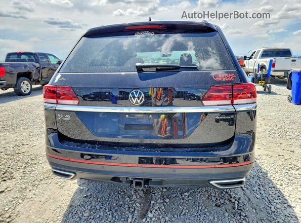 1V2KR2CA7PC556117 2023 VOLKSWAGEN ATLAS Black Вид ззаду