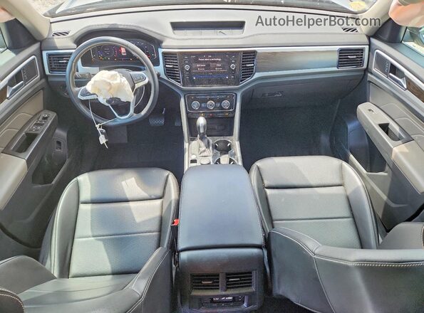 1V2KR2CA7PC556117 2023 VOLKSWAGEN ATLAS Black Вид панелі приладів