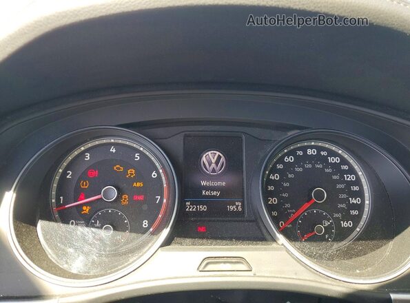1V2KR2CA8JC570681 2018 VOLKSWAGEN ATLAS Gray Widok zestawu wskaźników