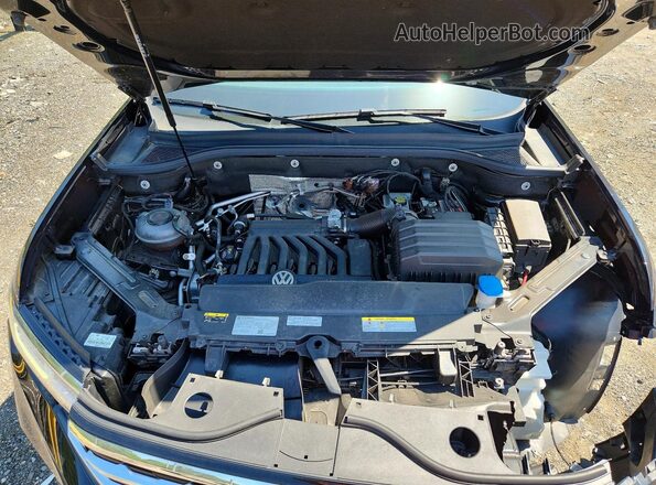1V2KR2CA8PC550701 2023 VOLKSWAGEN ATLAS Black Widok komory silnika