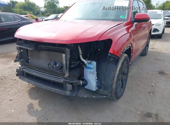 1V2KR2CA9RC502806 2024 VOLKSWAGEN ATLAS Red Դիմացի տեսք