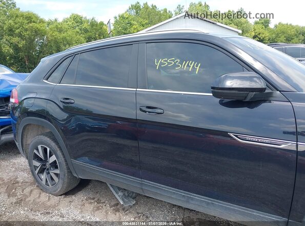 1V2LC2CA1PC220775 2023 VOLKSWAGEN ATLAS Black Widok wnętrza z tyłu