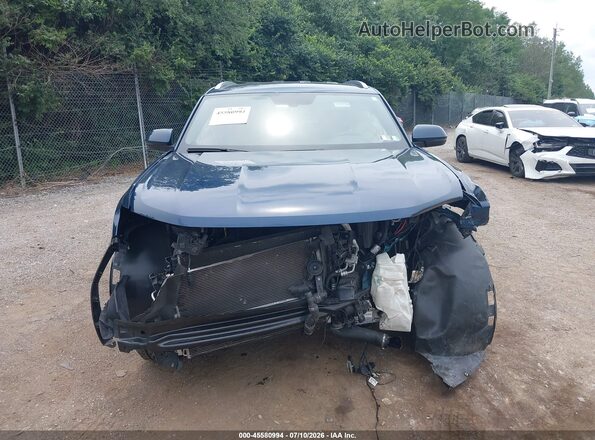 1V2LC2CAXMC200083 2021 VOLKSWAGEN ATLAS Blue Widok z przodu