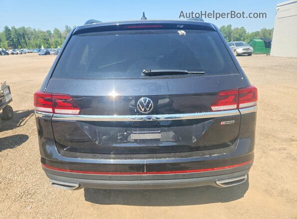 1V2LP2CA1MC504326 2021 VOLKSWAGEN ATLAS Черный Вид сзади