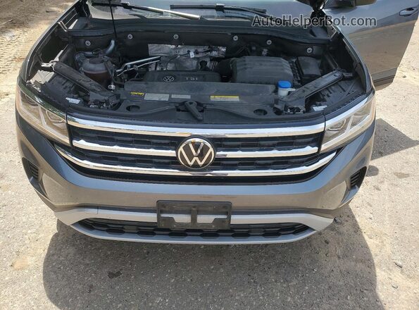 1V2LP2CA5PC541111 2023 VOLKSWAGEN ATLAS Gray Engine compartment view