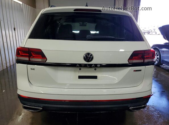 1V2LP2CA7MC525259 2021 VOLKSWAGEN ATLAS White Vista trasera
