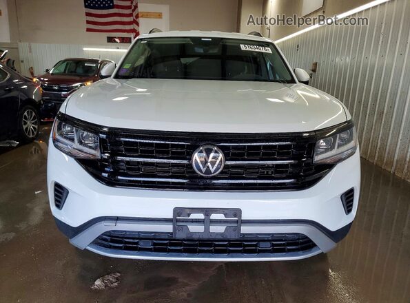 1V2LP2CA7MC525259 2021 VOLKSWAGEN ATLAS White Vista frontal