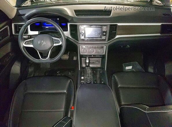 1V2LP2CA7NC535503 2022 VOLKSWAGEN ATLAS Black Widok deski rozdzielczej