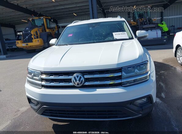 1V2LR2CA0JC584854 2018 VOLKSWAGEN ATLAS White Вид щитка приладів