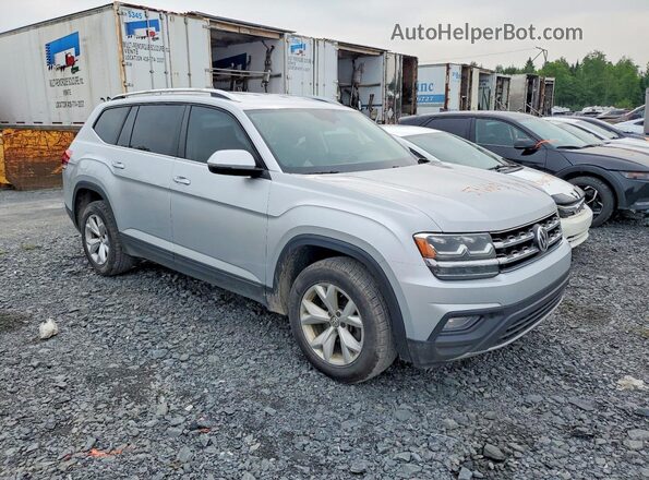 1V2LR2CA0KC587786 2019 VOLKSWAGEN ATLAS Серебряный Передняя правая четверть