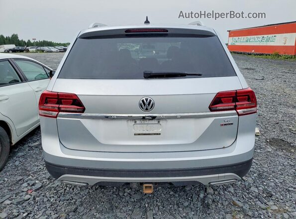 1V2LR2CA0KC587786 2019 VOLKSWAGEN ATLAS Серебряный Вид сзади