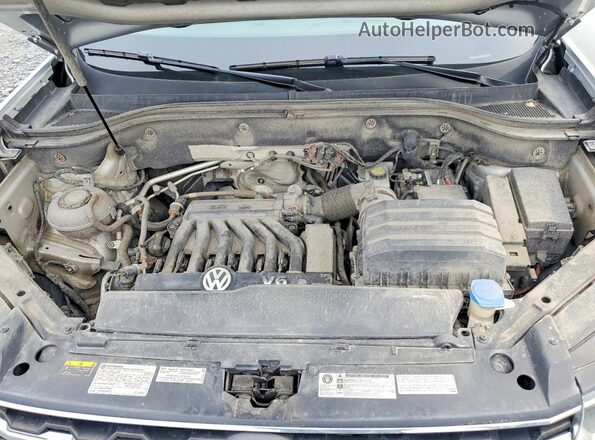 1V2LR2CA0KC587786 2019 VOLKSWAGEN ATLAS Серебряный Вид подкапотного пространства