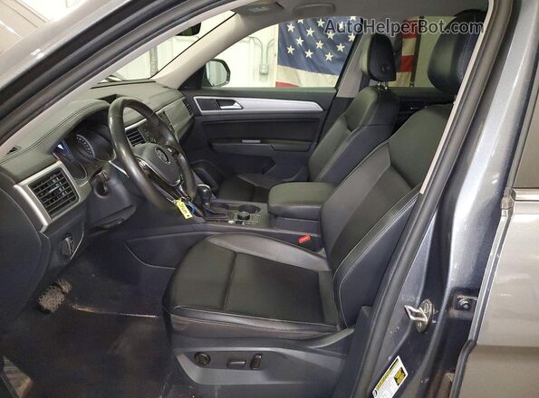 1V2LR2CA0KC588596 2019 VOLKSWAGEN ATLAS Gray Vista interior delantera