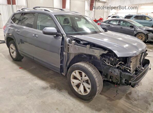 1V2LR2CA0KC588596 2019 VOLKSWAGEN ATLAS Gray Delantero derecho