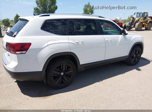1V2LR2CA1JC502789 2018 VOLKSWAGEN ATLAS White უკანა მარჯვენა