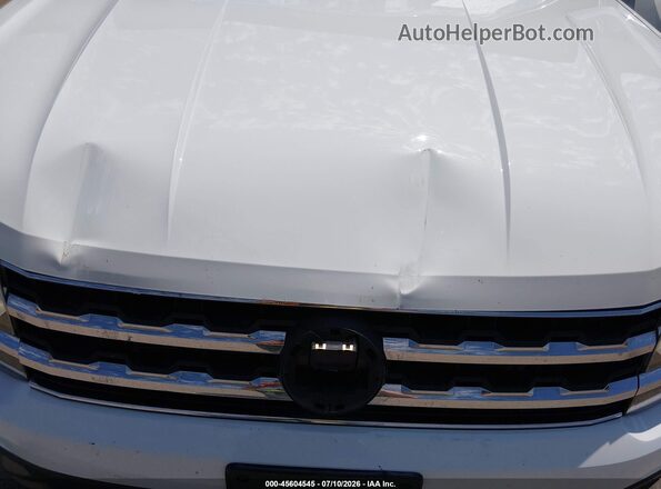 1V2LR2CA1JC502789 2018 VOLKSWAGEN ATLAS White წინა ხედი