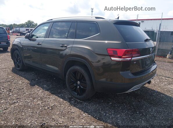 1V2LR2CA1KC528598 2019 VOLKSWAGEN ATLAS Black უკანა მარცხენა