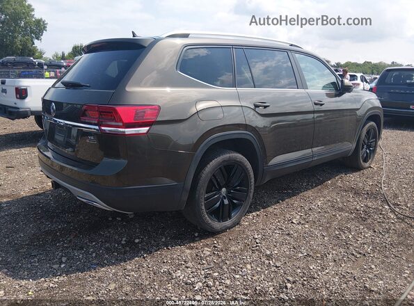 1V2LR2CA1KC528598 2019 VOLKSWAGEN ATLAS Black უკანა მარჯვენა