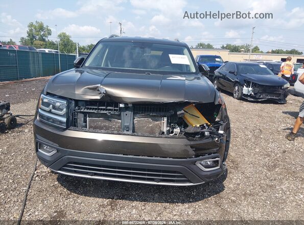1V2LR2CA1KC528598 2019 VOLKSWAGEN ATLAS Black წინა ხედი