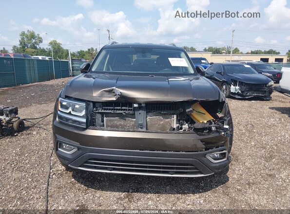 1V2LR2CA1KC528598 2019 VOLKSWAGEN ATLAS Black უკანა სალონის ხედი