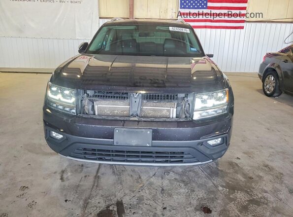 1V2LR2CA3KC532345 2019 VOLKSWAGEN ATLAS Black Դիմացի տեսք