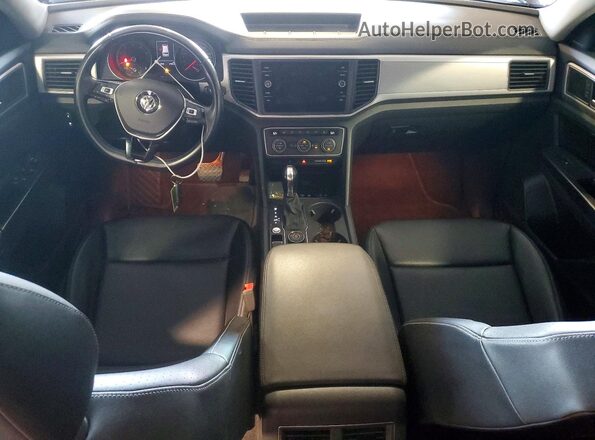 1V2LR2CA3KC532345 2019 VOLKSWAGEN ATLAS Black Առջևի վահանակի տեսք