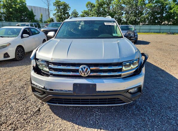 1V2LR2CA5KC515093 2019 VOLKSWAGEN ATLAS Silver Widok z przodu