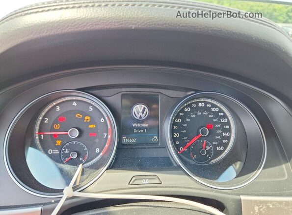 1V2LR2CA6JC501055 2018 VOLKSWAGEN ATLAS Silver Widok zestawu wskaźników