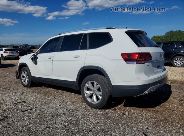 1V2LR2CA7JC586651 2018 VOLKSWAGEN ATLAS White Trasero izquierdo