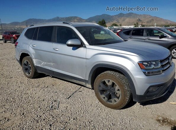 1V2LR2CA7KC517752 2019 VOLKSWAGEN ATLAS Silver Front right