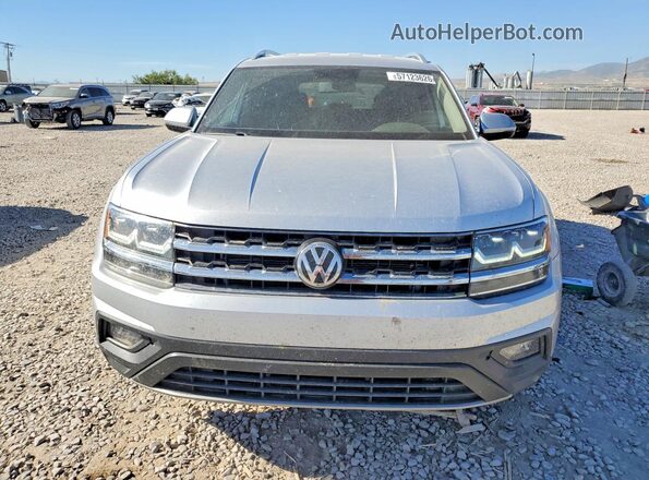 1V2LR2CA7KC517752 2019 VOLKSWAGEN ATLAS Silver Front view