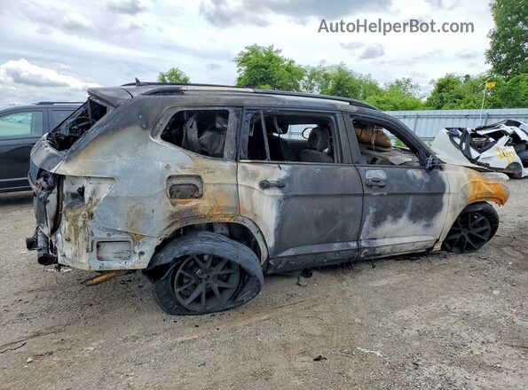 1V2LR2CA7NC506335 2022 VOLKSWAGEN ATLAS Black Задня права чверть