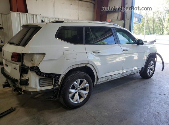 1V2LR2CA8JC539001 2018 VOLKSWAGEN ATLAS White Задня права чверть