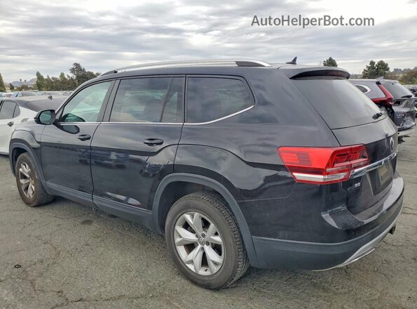 1V2LR2CA8JC590028 2018 VOLKSWAGEN ATLAS Black Tył lewy
